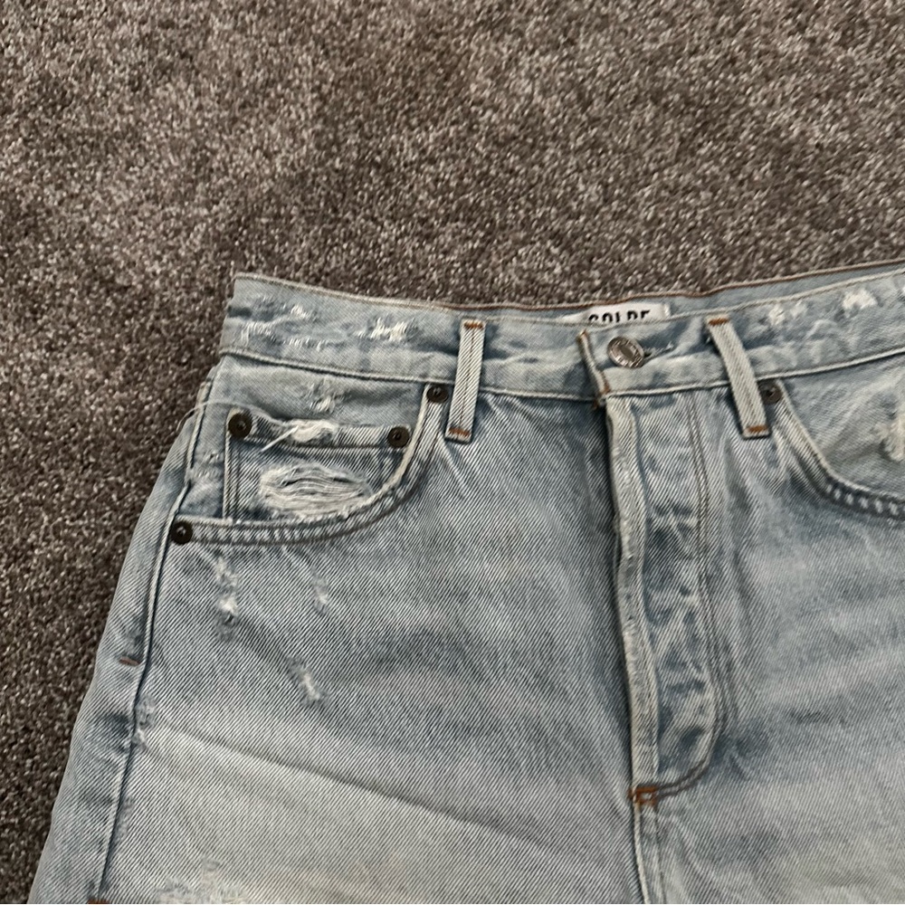 AGOLDE Jaden High Rise Shorts - Picture 7 of 9